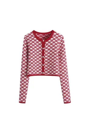 ' Caden' Round Neck Long Sleeve  Lightweight Cardigan