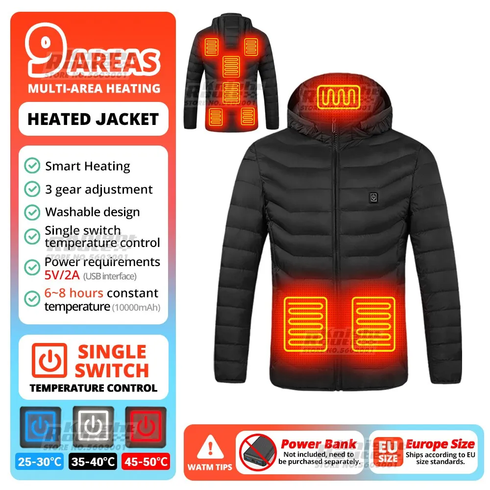 19 Areas Heated Jacket