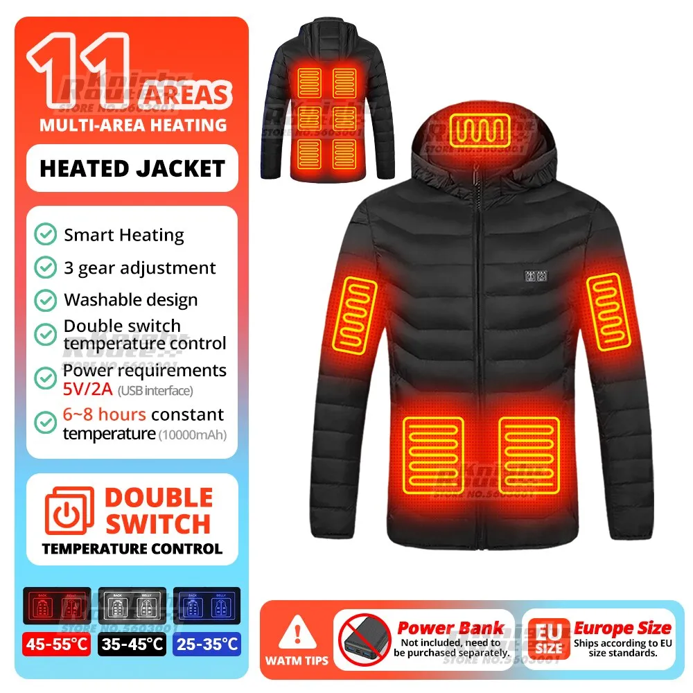 19 Areas Heated Jacket