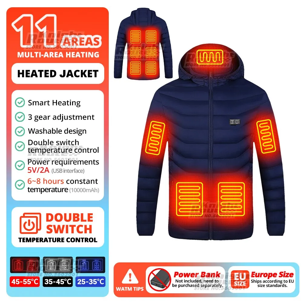 19 Areas Heated Jacket