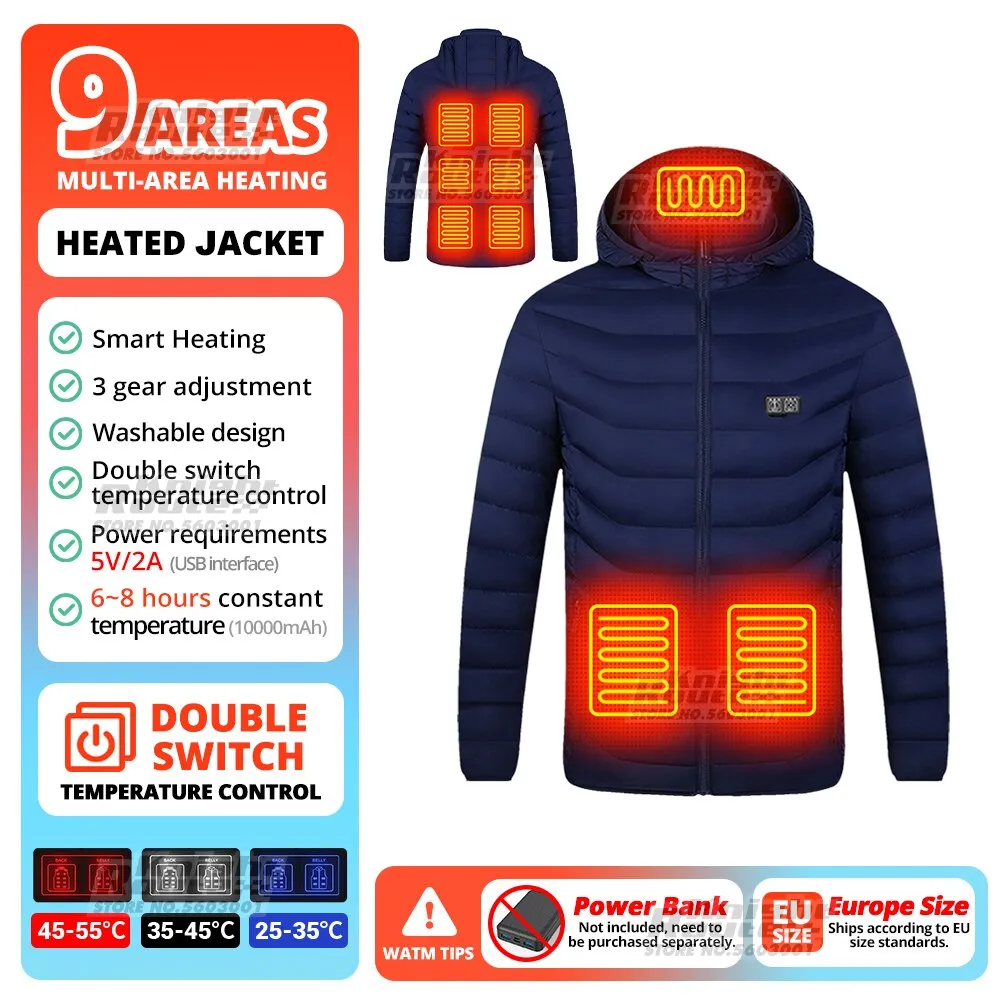 19 Areas Heated Jacket