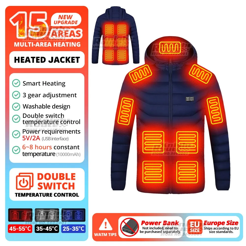 19 Areas Heated Jacket