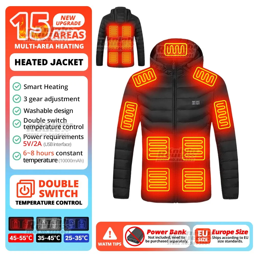 19 Areas Heated Jacket