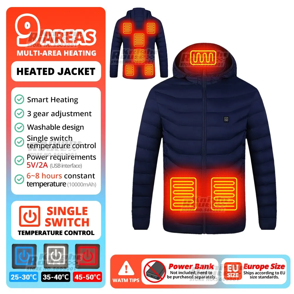 19 Areas Heated Jacket