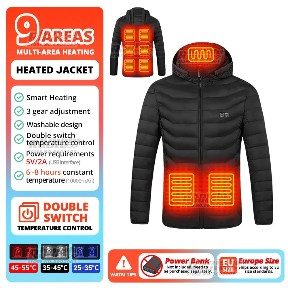 19 Areas Heated Jacket