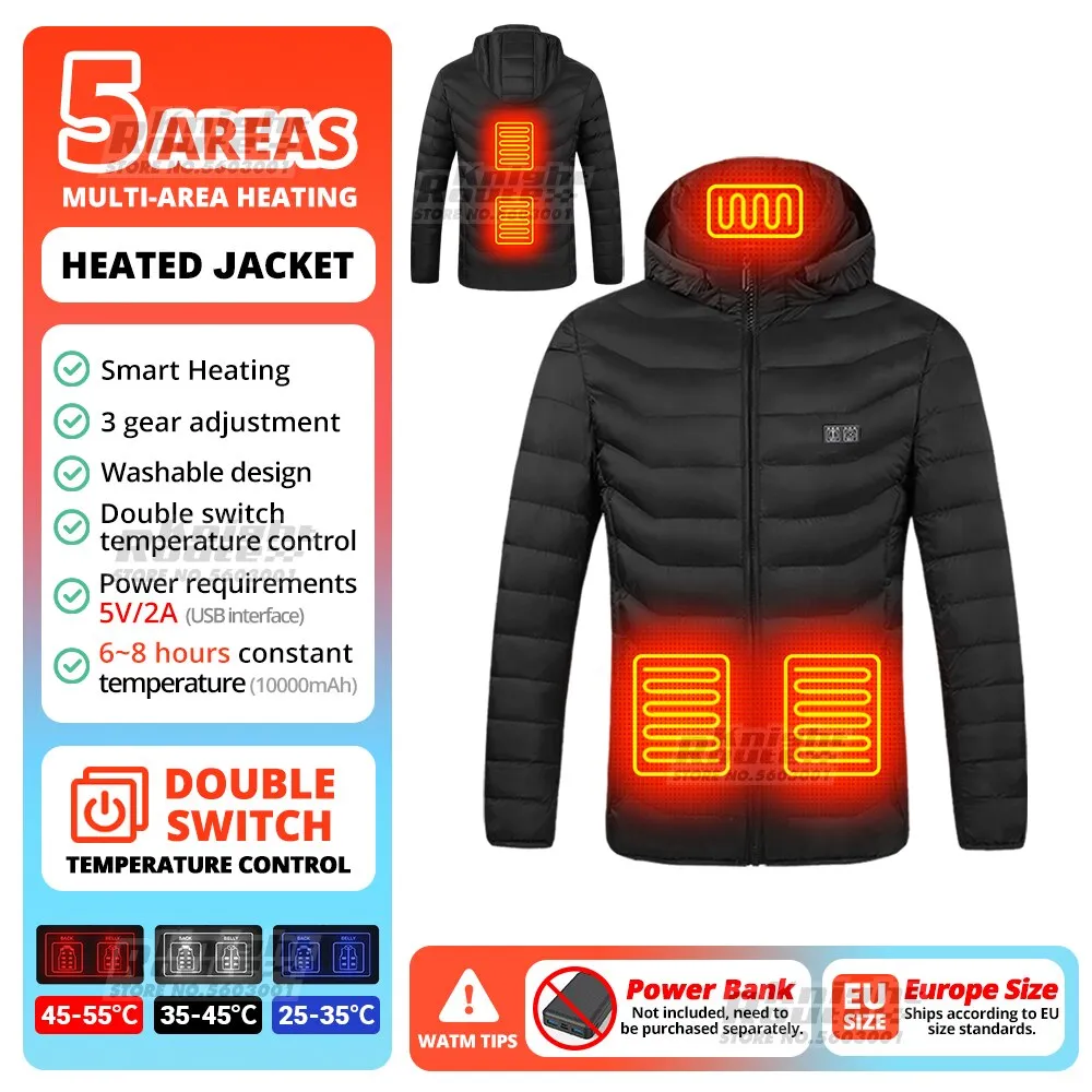 19 Areas Heated Jacket