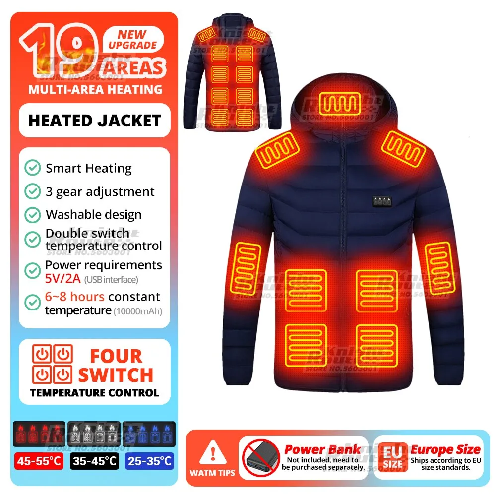 19 Areas Heated Jacket