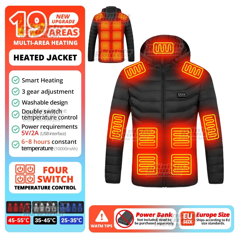 19 Areas Heated Jacket