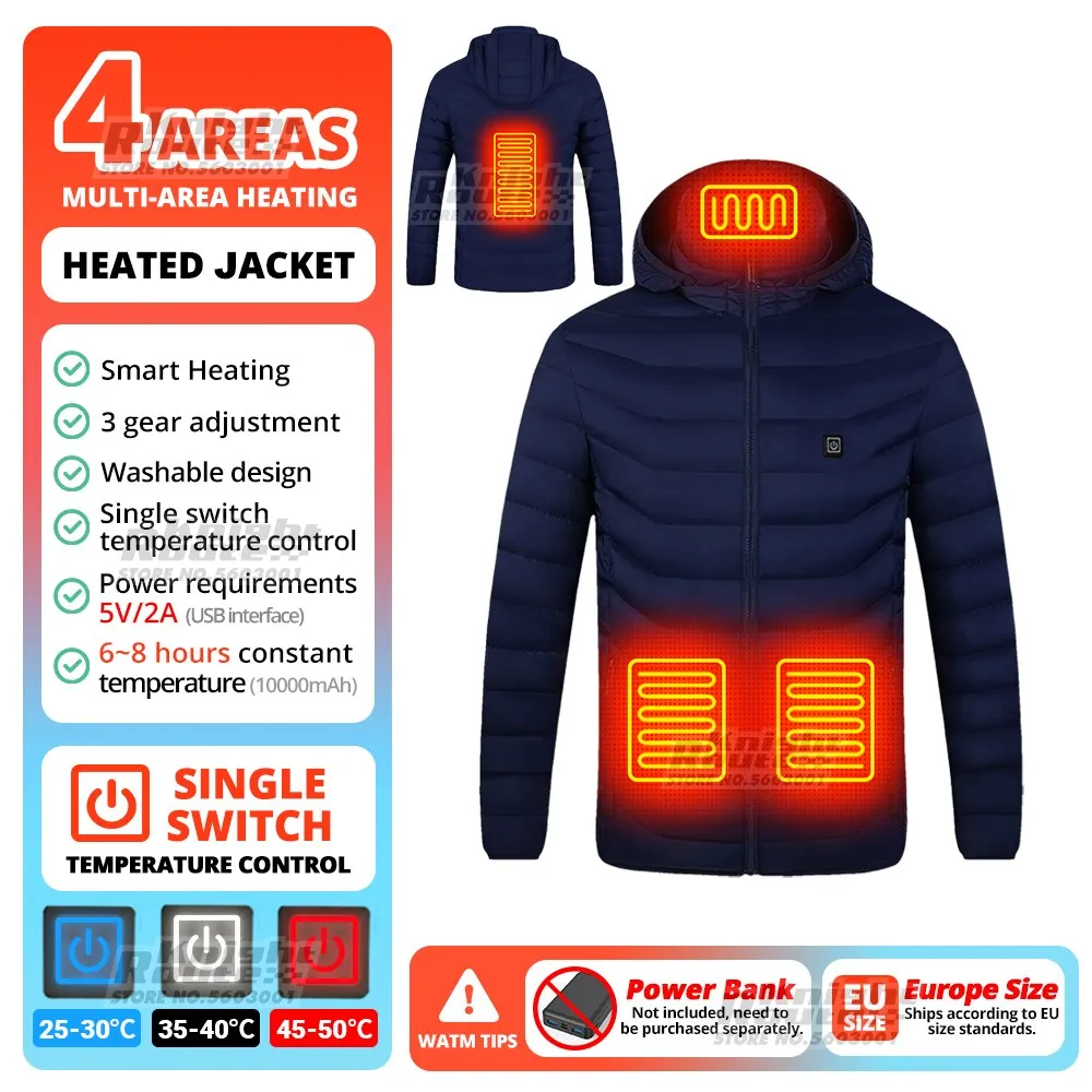 19 Areas Heated Jacket