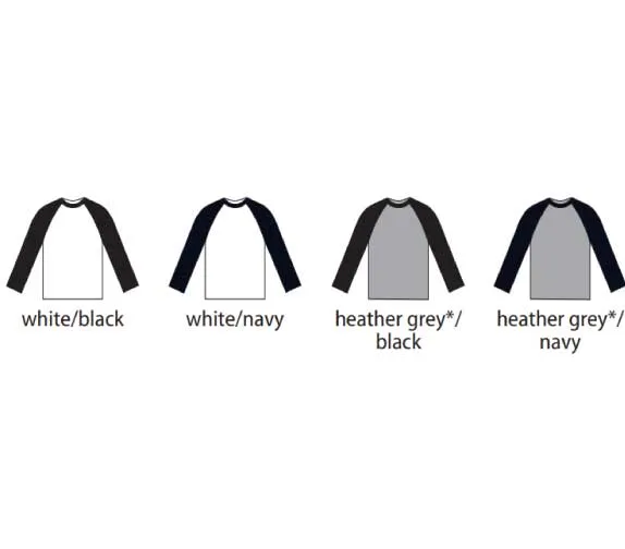 5073T Ladies Long Sleeve Baseball T-Shirt