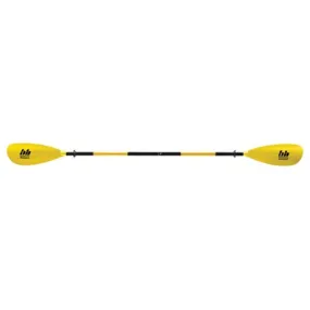 787875 240 Cm Bounce X-Grip Kayak Aluminum Paddle, Yellow - 2 Piece