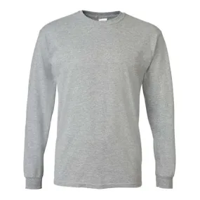 Adult Light Weight Long Sleeve Crew Tee