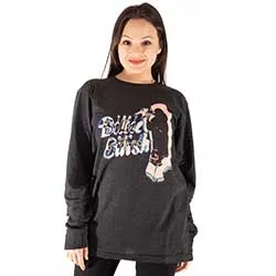 Billie Eilish Unisex Long Sleeve T-Shirt: Neon Silhouette