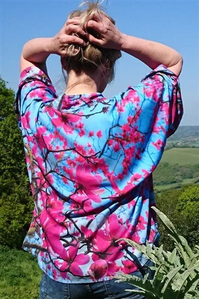 Blue Magnolia Hope Kimono