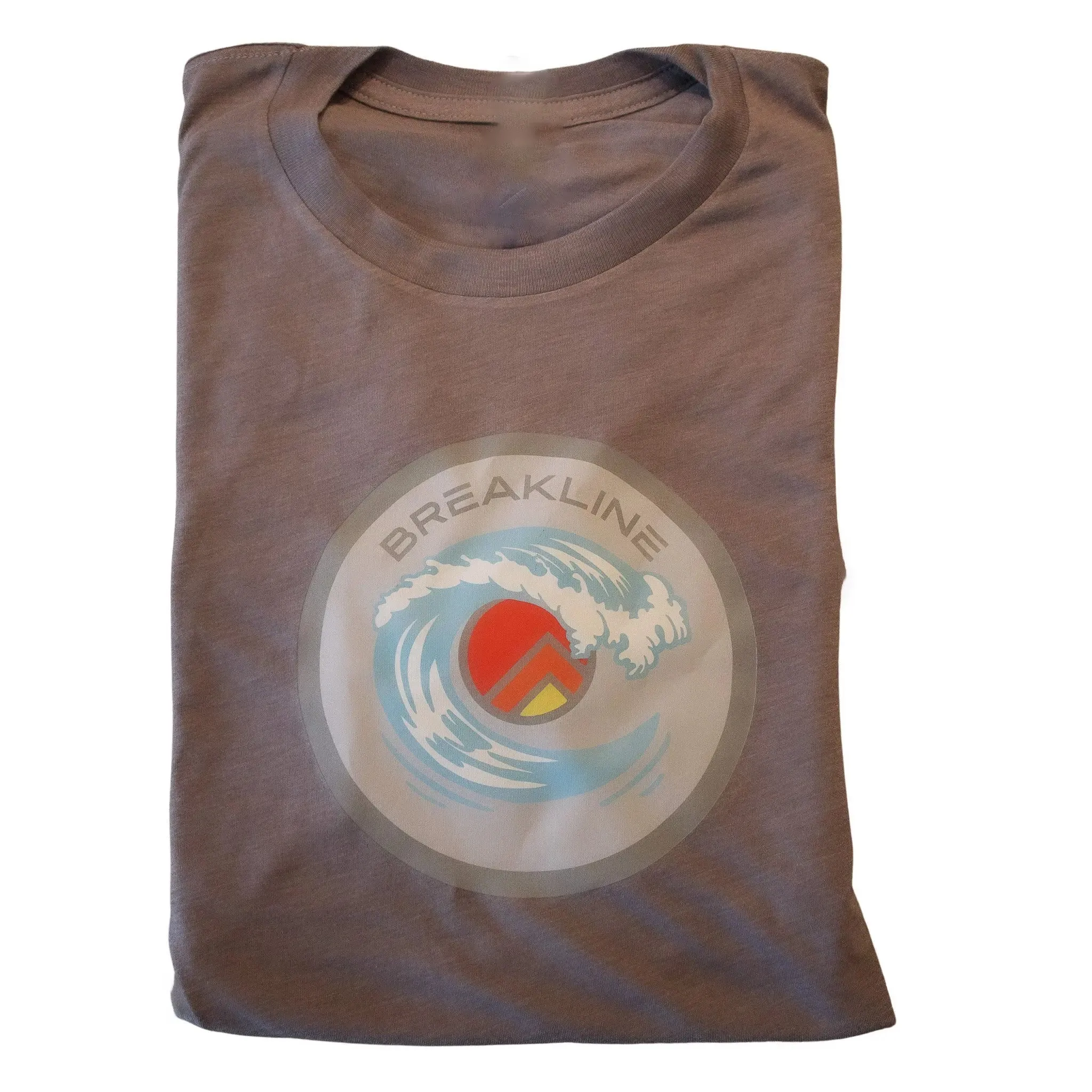 Breakline "Ride the Wave" - Heather Grey Long Sleeve Shirt