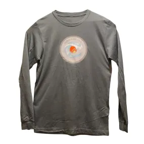 Breakline "Ride the Wave" - Heather Grey Long Sleeve Shirt