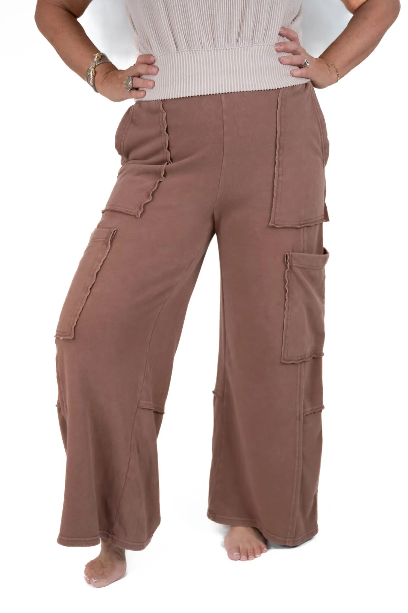 Chestnut Oversized Pants