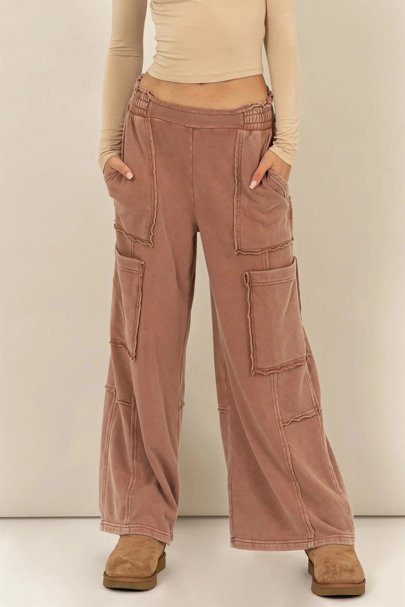 Chestnut Oversized Pants