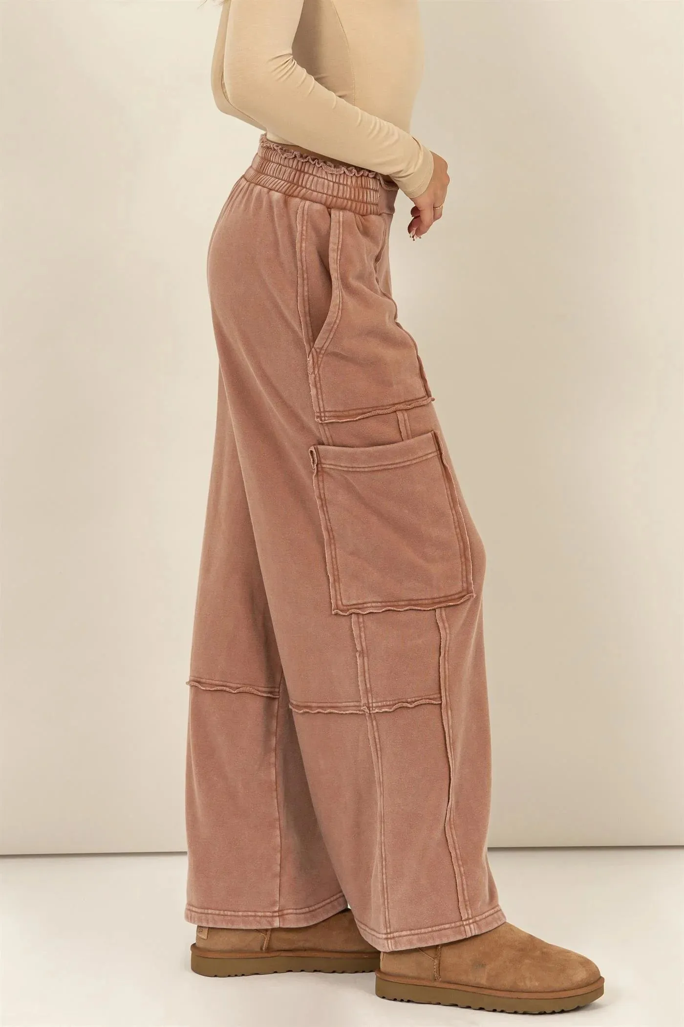 Chestnut Oversized Pants