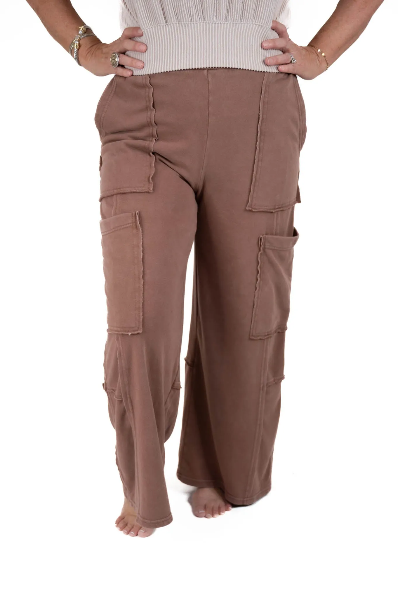 Chestnut Oversized Pants