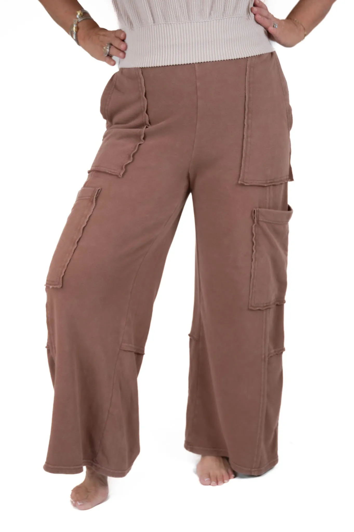Chestnut Oversized Pants