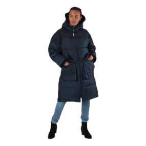 Comfy Puffer Coat Blue
