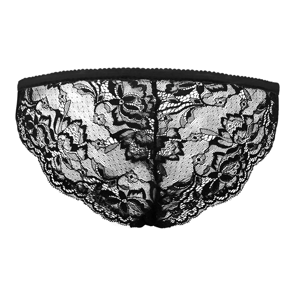 Custom Face Underwear Sexy Lace Make Me Wet Black Panties for Women copy 1