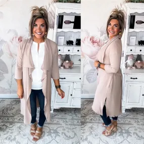 Feelings of Hope Draped Front Duster