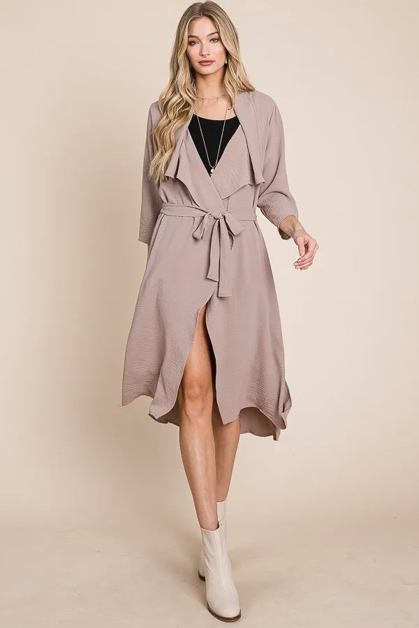 Feelings of Hope Draped Front Duster
