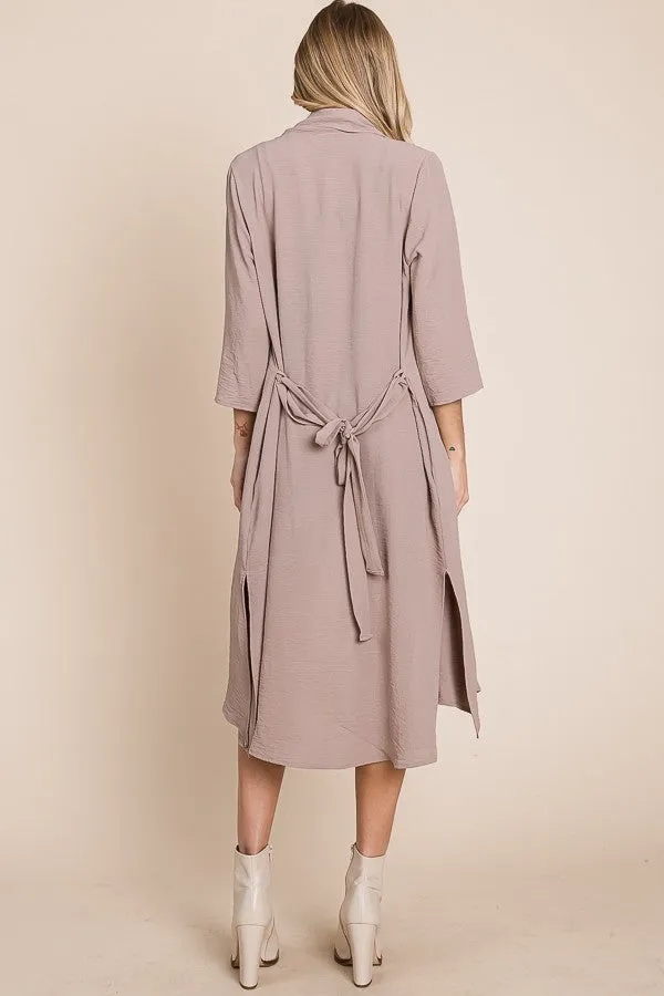 Feelings of Hope Draped Front Duster