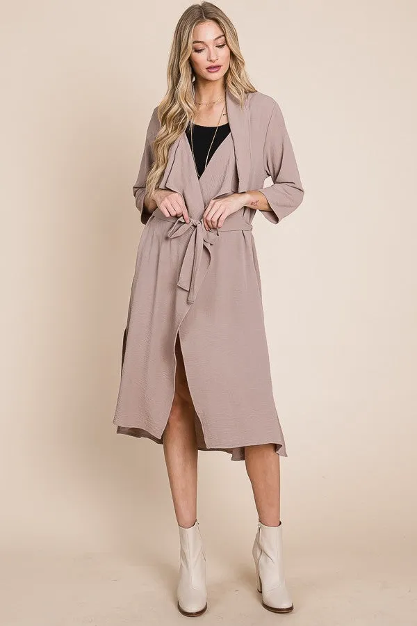 Feelings of Hope Draped Front Duster