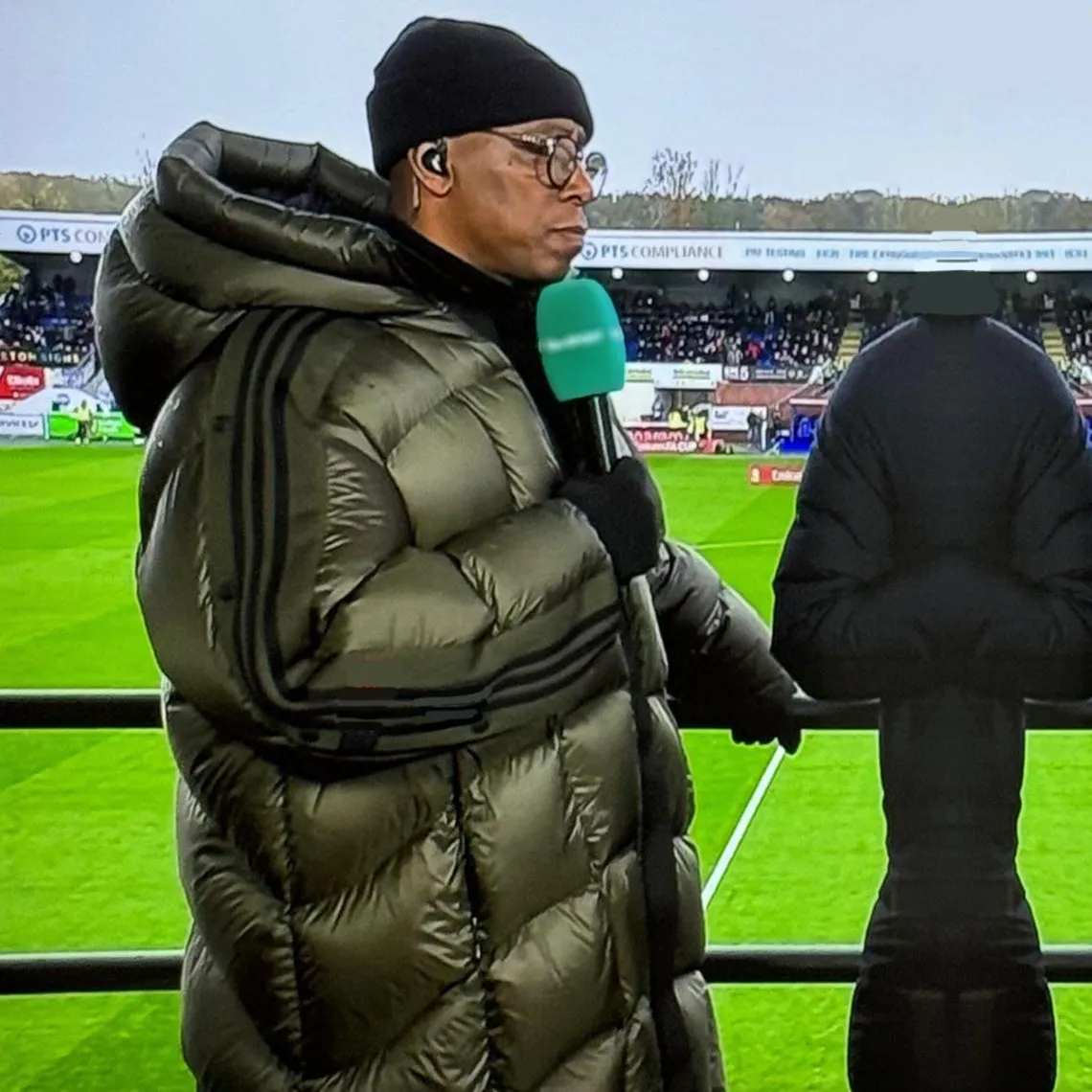 Football Ian Wright Big Coat