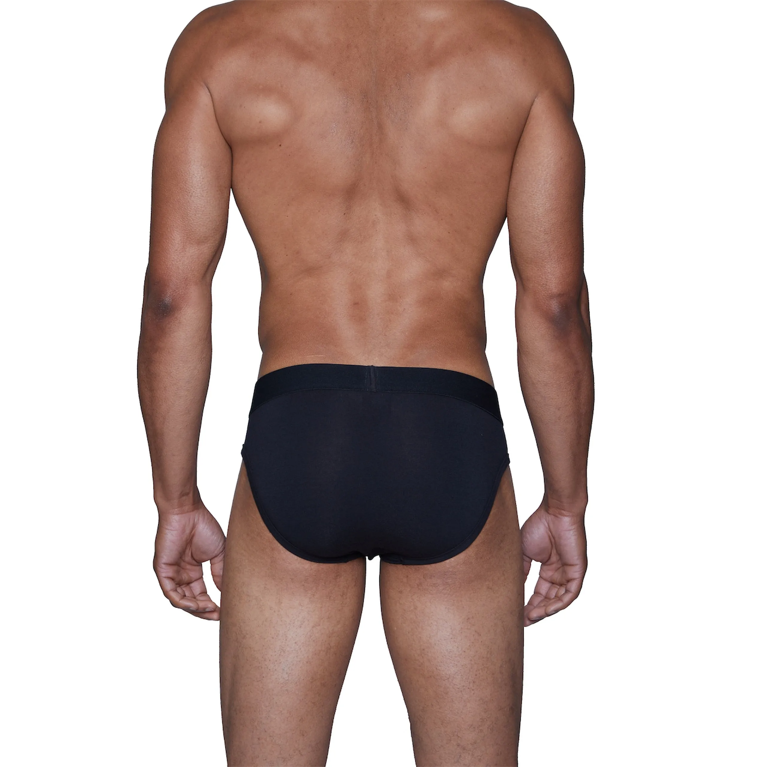 Hip Brief in Black by Wood Underwear