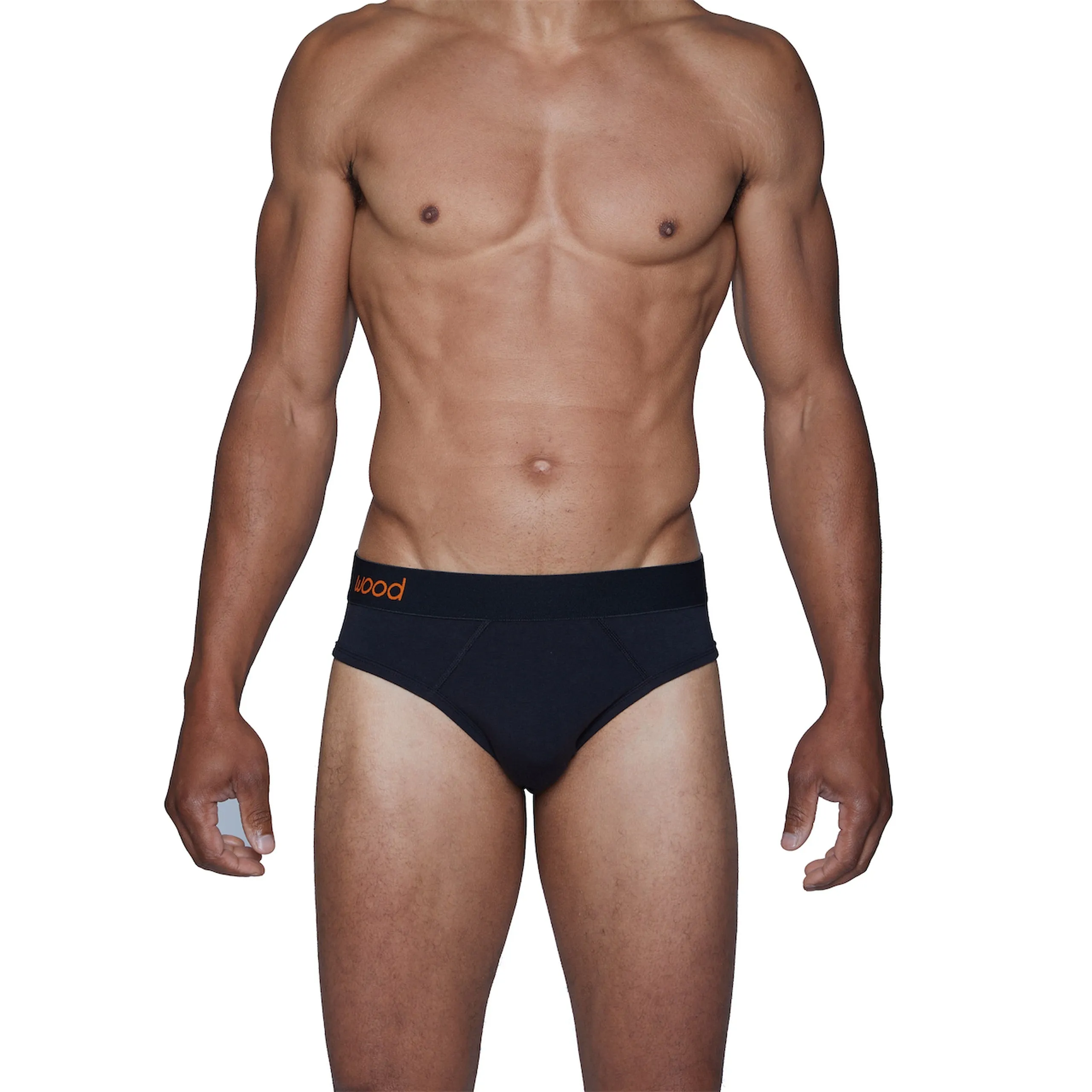 Hip Brief in Black by Wood Underwear