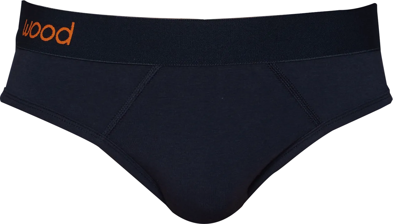 Hip Brief in Black by Wood Underwear