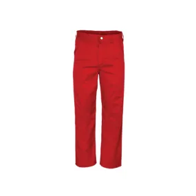 JONSSON POLYCOTTON WORK TROUSERS COLOUR-RED SIZE-48
