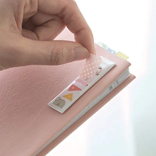 Kanmido Cocofusen x mizutama Sticky Notes with Refillable Card Cases Hexagon SH