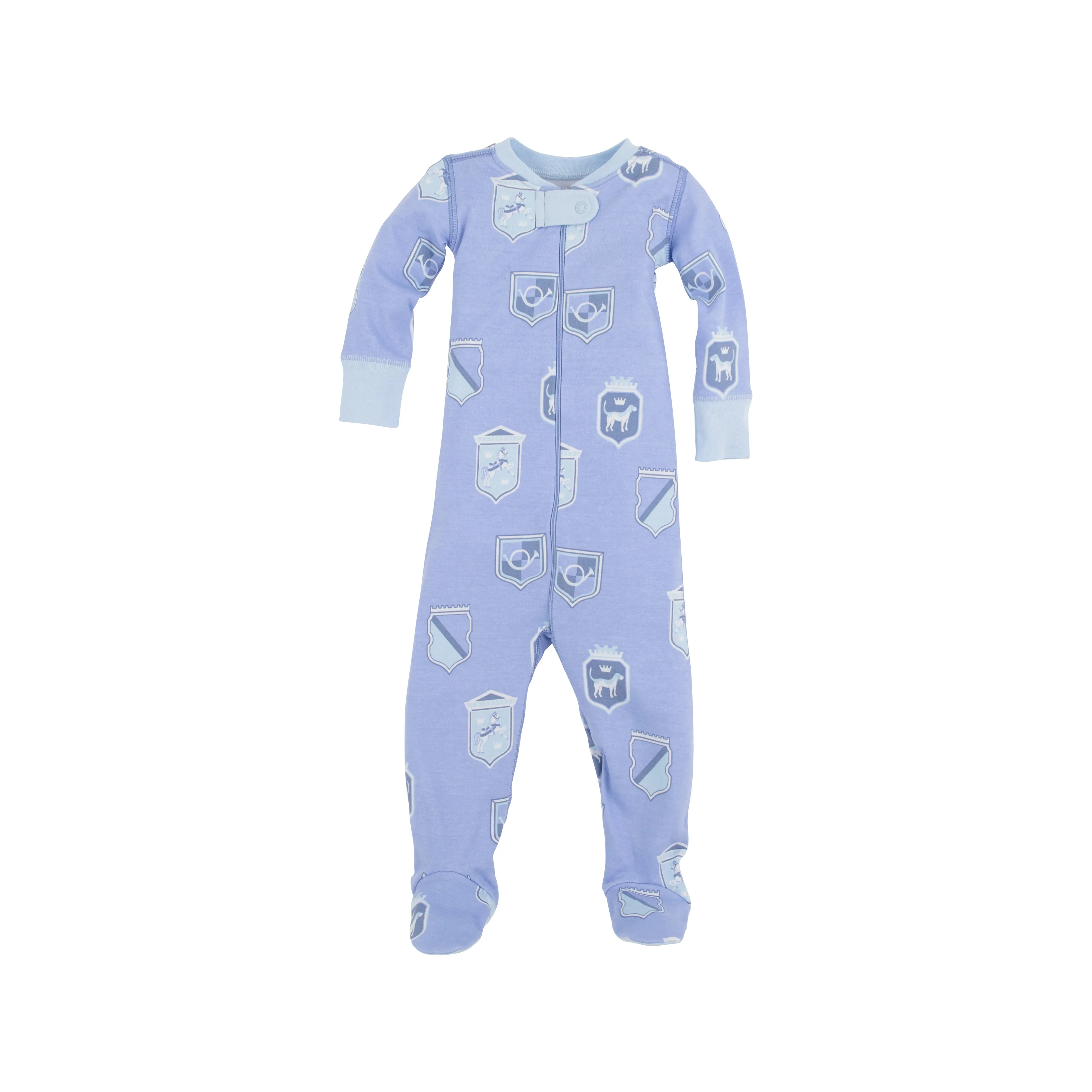 Knox's Night Night - Cricket's Coat of Arms (Blue) with Buckhead Blue