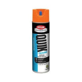 Krylon QUIK MARK Water based Inverted Marking Paints 17 oz. Brilliant Red 12 Cans