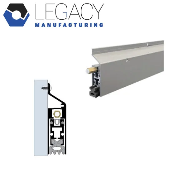 Legacy Manufacturing - 7093 - Extended-Drop Automatic Door Bottom - 29/32" x 3-1/2" - Optional Finish - Optional Length