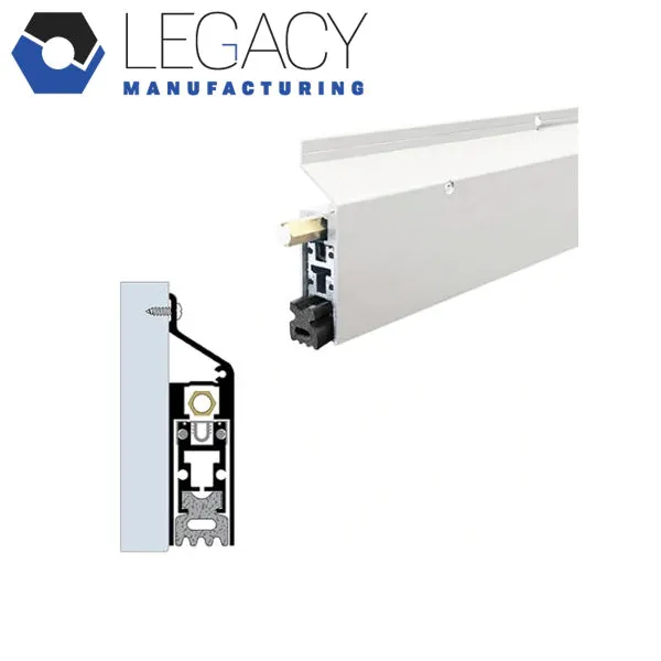 Legacy Manufacturing - 7093 - Extended-Drop Automatic Door Bottom - 29/32" x 3-1/2" - Optional Finish - Optional Length