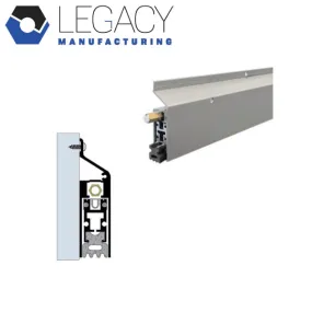 Legacy Manufacturing - 7093 - Extended-Drop Automatic Door Bottom - 29/32" x 3-1/2" - Optional Finish - Optional Length