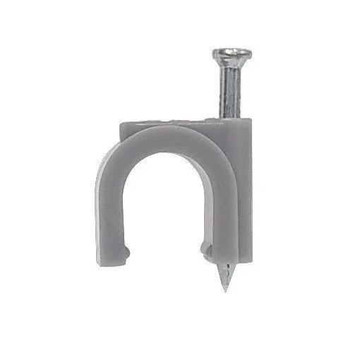 Morris Products 35040 Cable Clip RG59 Coax White (Pack of 100)