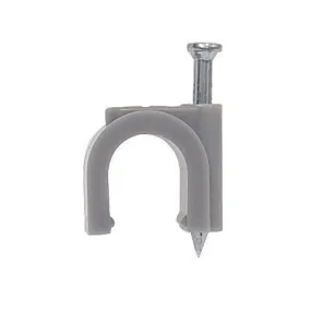 Morris Products 35040 Cable Clip RG59 Coax White (Pack of 100)