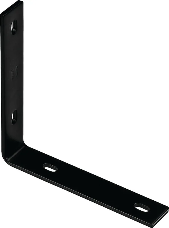 National Hardware 1151BC Series N351-467 Corner Brace, 8-1/4 in L, 1-1/2 in W, 8-1/4 in H, Steel, Powder-Coated :EA: QUANTITY: 1