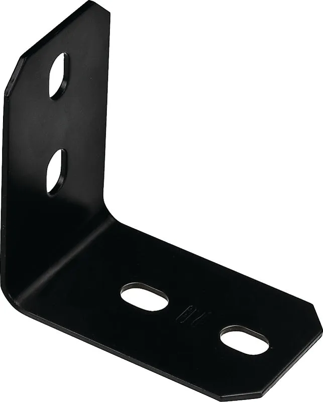 National Hardware 1156BC Series N351-500 Corner Brace, 4.9 in L, 3 in W, 4.9 in H, Steel, 1/8 Thick Material :EA: QUANTITY: 1