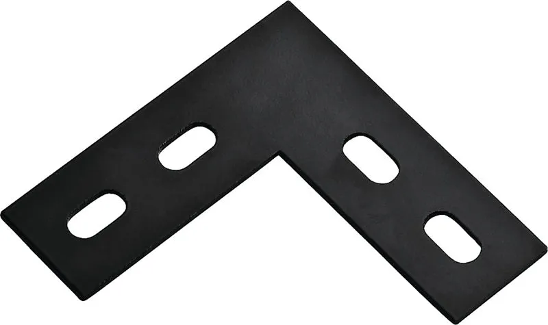 National Hardware 1175BC Series N351-504 Corner Brace, 4-1/2 in L, 1-1/2 in W, 4-1/2 in H, Steel, Powder-Coated :EA: QUANTITY: 1