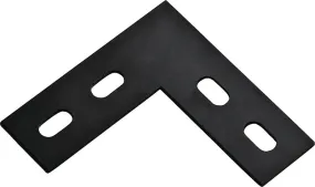 National Hardware 1175BC Series N351-504 Corner Brace, 4-1/2 in L, 1-1/2 in W, 4-1/2 in H, Steel, Powder-Coated :EA: QUANTITY: 1