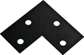 National Hardware 1176BC Series N351-506 Corner Brace, 6 in L, 3 in W, 6 in H, Steel, Powder-Coated, 1/8 Thick Material :EA: QUANTITY: 1