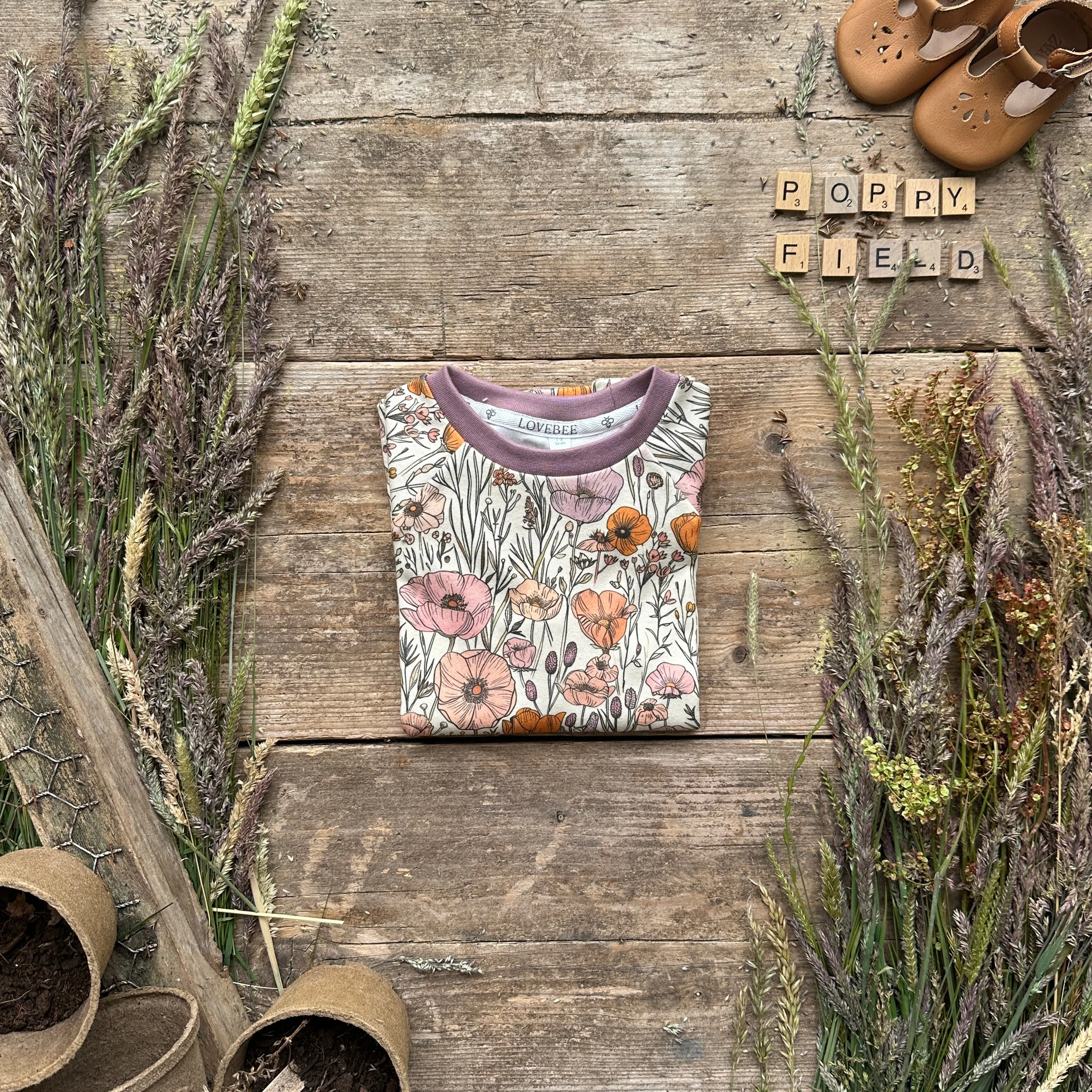 Poppy Field T-Shirt | Short Sleeve